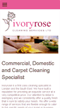 Mobile Screenshot of ivoryrose-cleaning-services.com